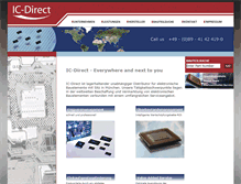 Tablet Screenshot of ic-direct.com